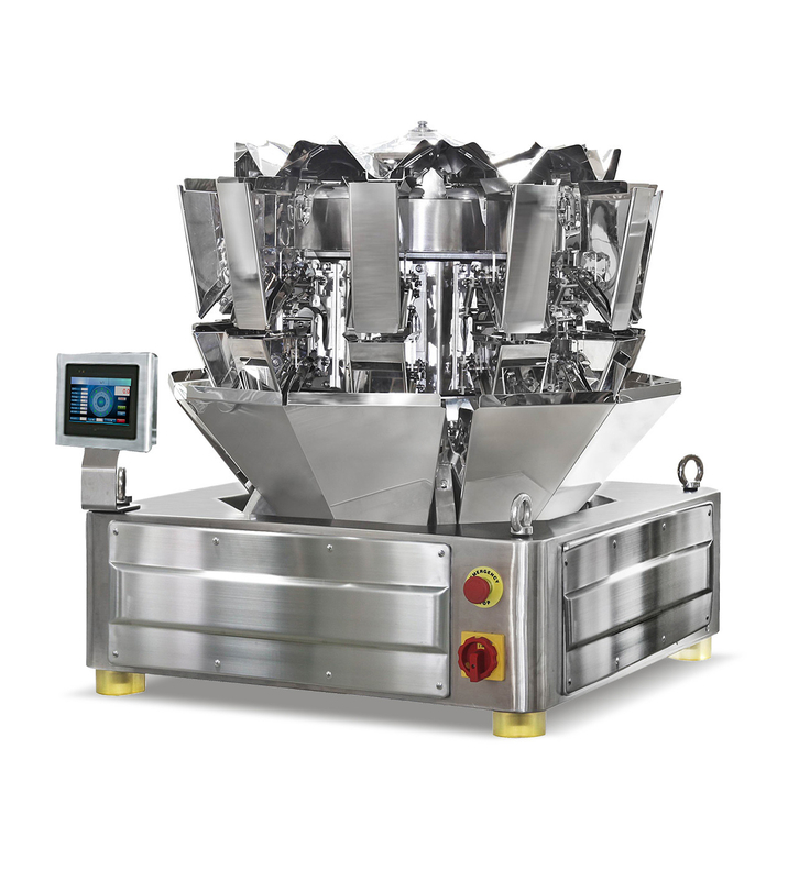 SUS304 Auto Weighing Filling Machine Untuk Produk Granulasi Dan Bubuk