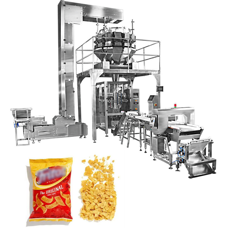 Food Grade Bottle Can Jar Mesin Pengemas Otomatis Popcorn Snacks Filling