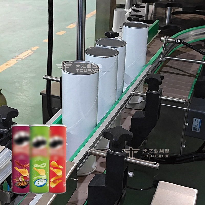 Aluminium Potato Nachos Shrimp Chips Sealing Food Canning Machine Dengan 20 Head Multihead Weigher