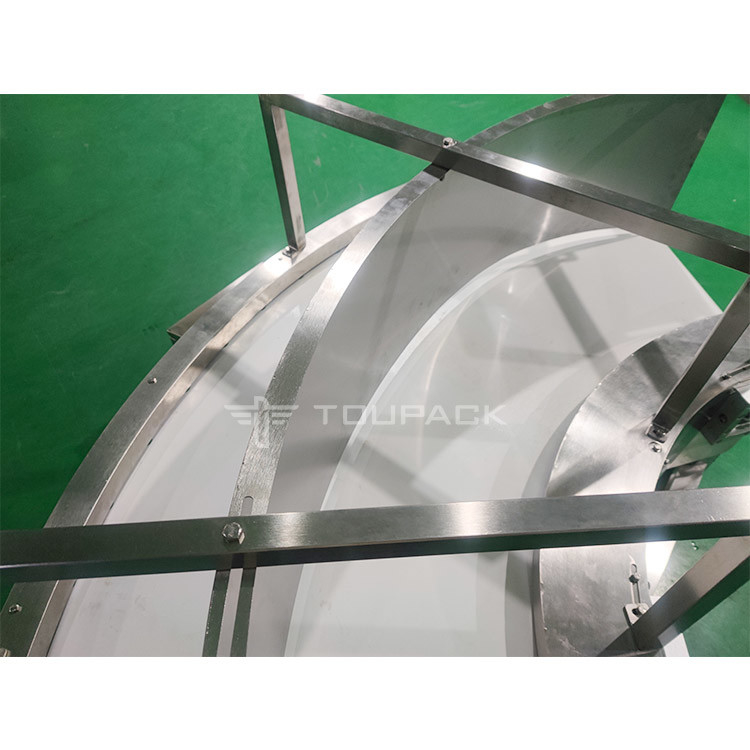 Food Grade Stainless Steel Belt Conveyor Listrik Daya Jagung Variable Direction Conveyor