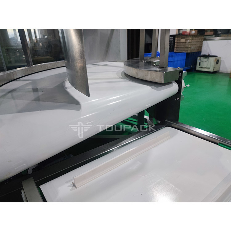 Food Grade Stainless Steel Belt Conveyor Listrik Daya Jagung Variable Direction Conveyor