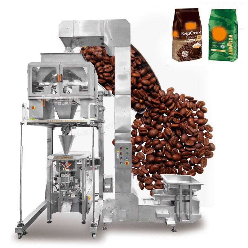 Mesin Pengemasan Granule Otomatis Mesin Pengisian Doypack Kopi Biji Permen Permen Candi Benih Gandum Kantong Pre-made Bag Pengemasan