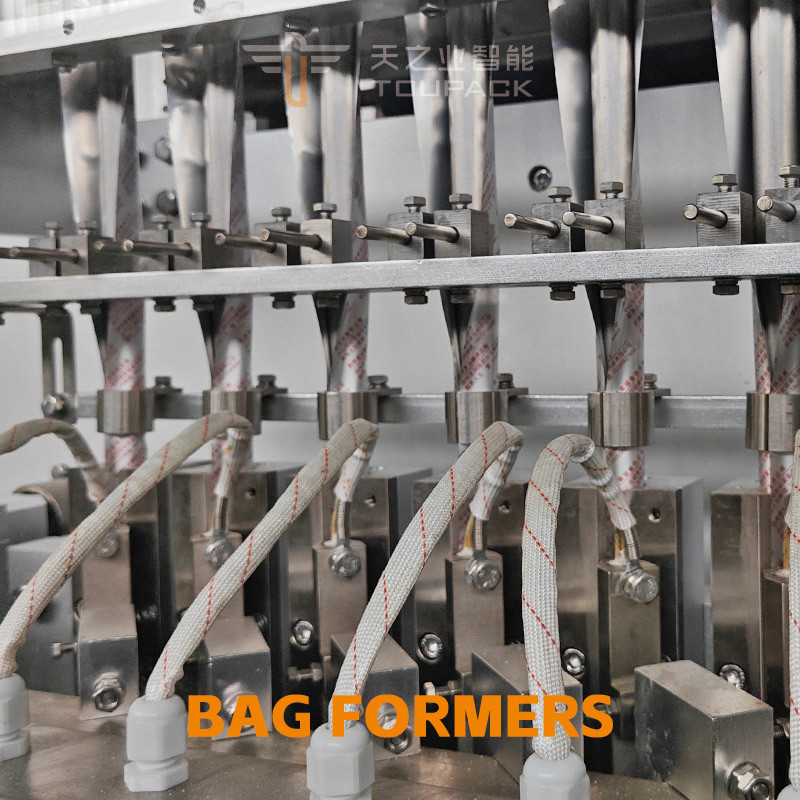 Otomatis 20g 40g 80g multilane minuman olahraga campuran tongkat paket bubuk mesin pengisian 4 baris bubuk pengemasan tongkat mesin