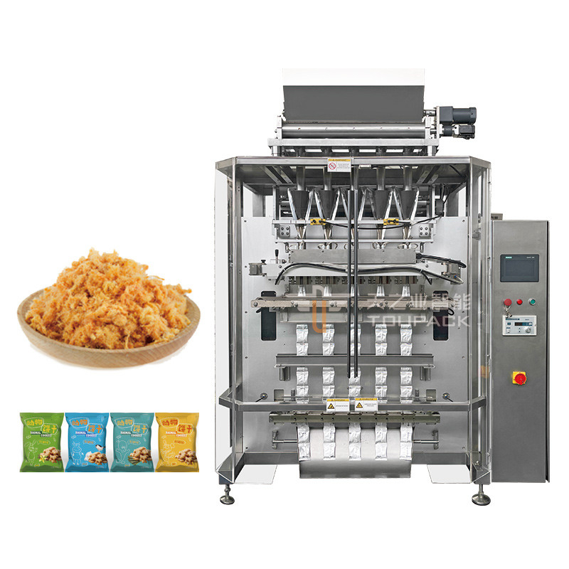 Otomatis Multi Lane Powder Stick Sachet Packing Machine 2 Line Sugar Coffee Stick Packing Machine
