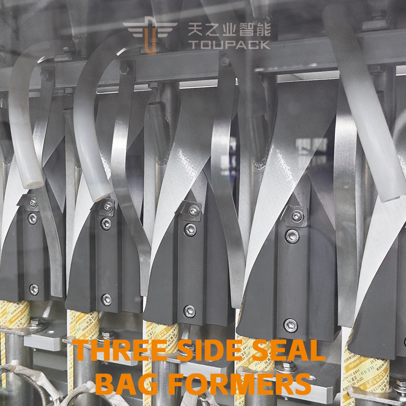 Otomatis Multi Lane Powder Stick Sachet Packing Machine 2 Line Sugar Coffee Stick Packing Machine