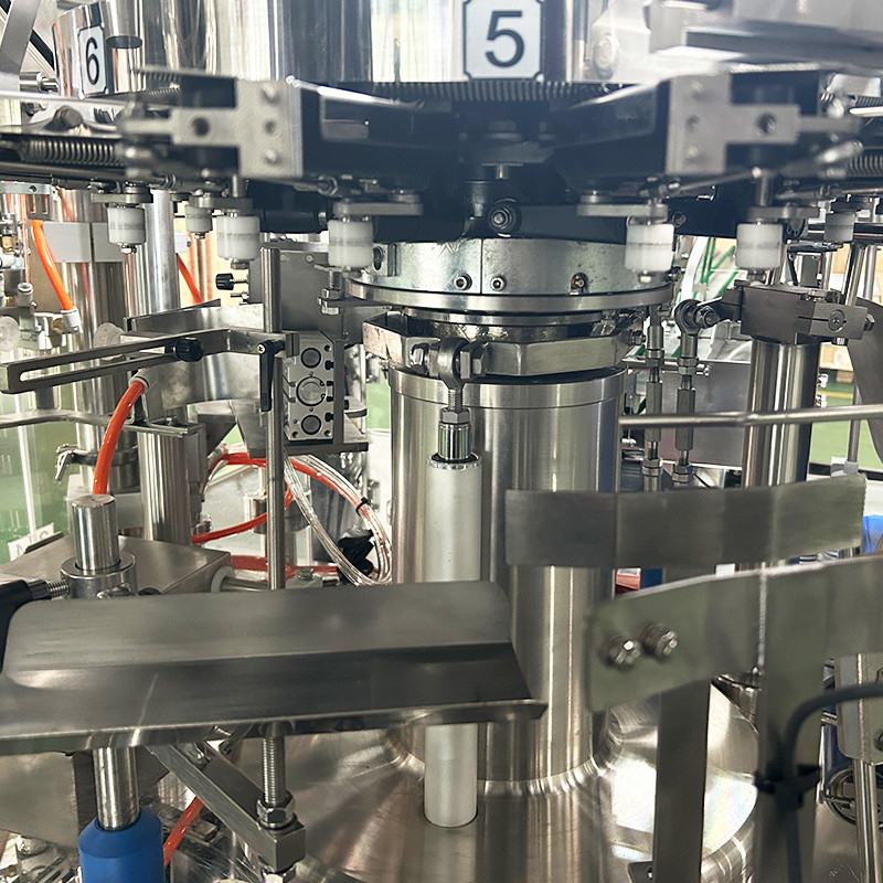 Full Automatic Multihead Weigher Pre-made Bag Doypack Packing Machine Mesin Pengemasan Makanan Beku Ayam Meatball