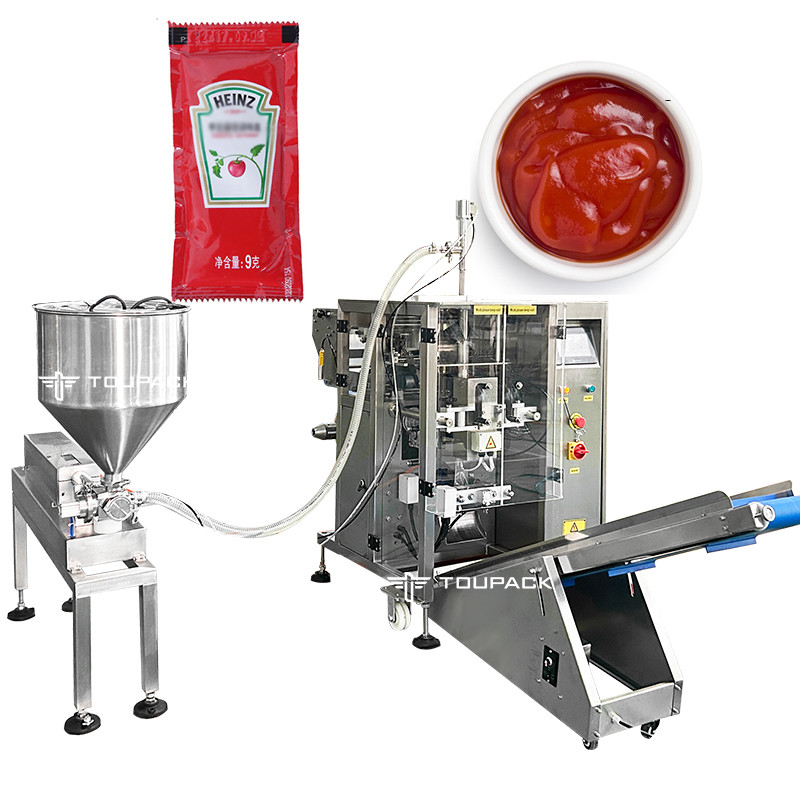 Customized Professional Honey Peanut Butter Salad Dressing Sauce Ketchup Paste Liquid Weighing And Packaging Systems