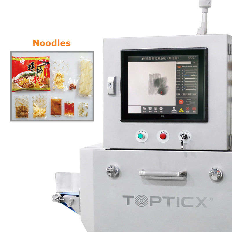 High Sensitivity Food Safety Metal Detector Untuk Produk Kaleng Logam Dengan Rejector X-ray Food Scanner