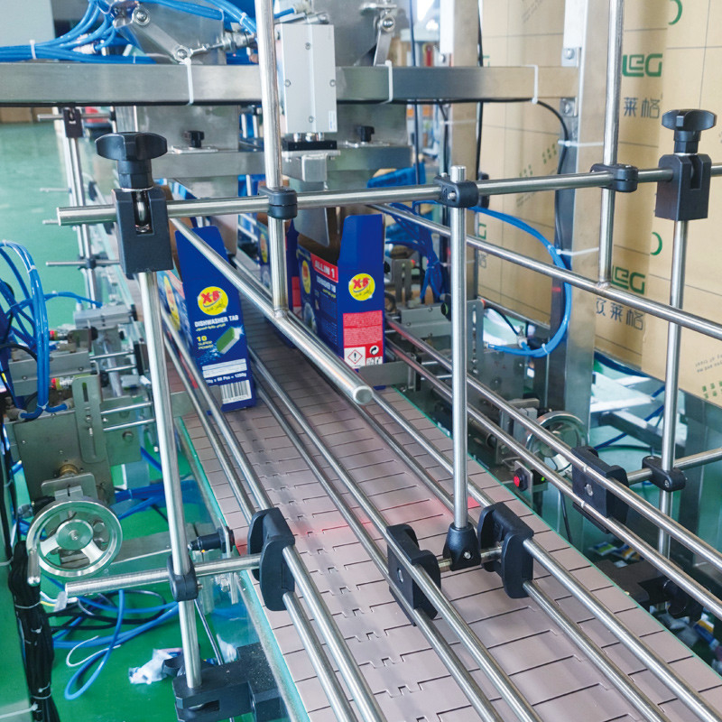 PVA Film Laundry Kapsul Packing Machine Mesin Cuci Piring Pod Packing Machine Deterjen Pods Kotak penuh packing