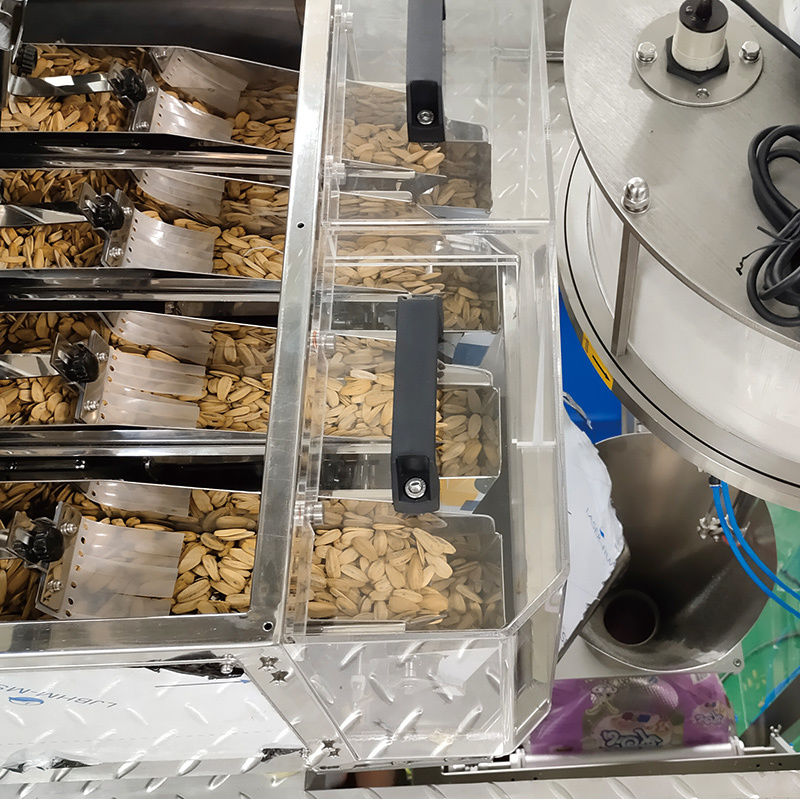 Otomatis 200g 300g 500g Vertikal Bentuk Isi Dan Segel Mesin Pengemasan Serbuk Mesin Pengisian Doypack Bag Whey Protein Powder Packing Machine