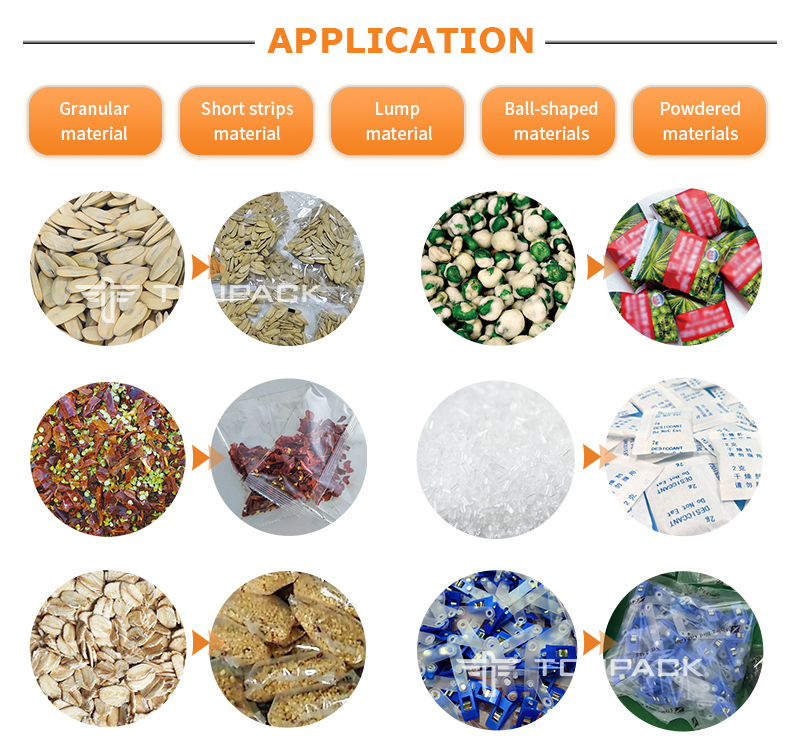 Otomatis Potato Chips Multihead Weigher System Weighing Shrimp French Packing Machine Puffing Food Granule Packing Machine Mesin Pengemasan