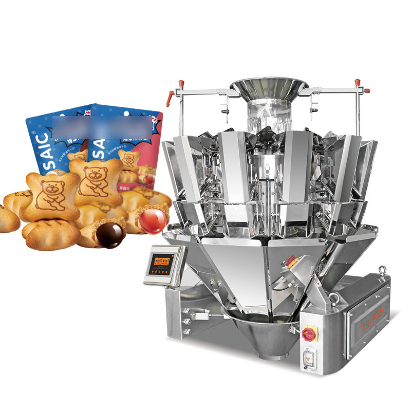Full Automatic High Speed Nitrogen Vertical Form Fill Seal Bag Snack Food Weighing Puffs Mesin Pengemasan Pellet Makanan