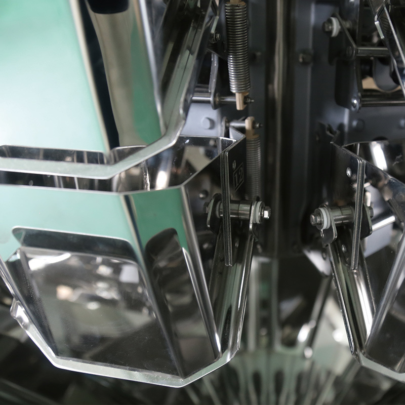 Full Automatic High Speed Nitrogen Vertical Form Fill Seal Bag Snack Food Weighing Puffs Mesin Pengemasan Pellet Makanan