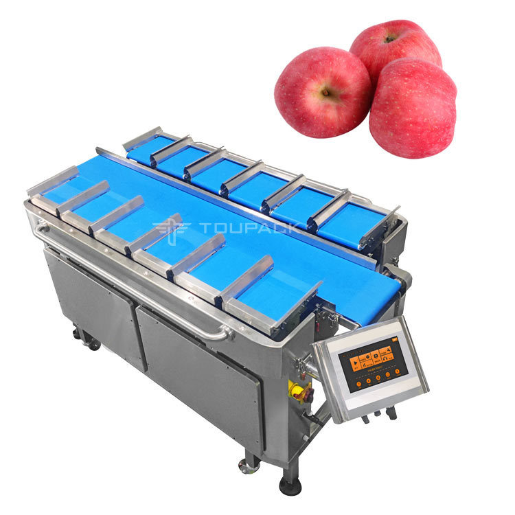 Pillow Roll Packing Machine Pear Apple Combination Weight Scale Fruit Combination Weigher Mesin pengemasan presisi tinggi
