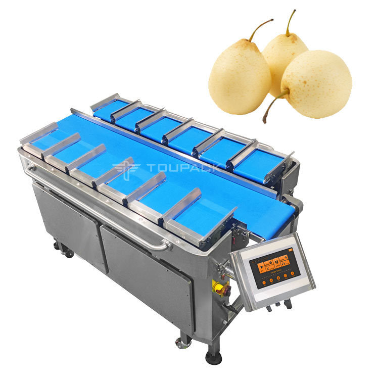 Pillow Roll Packing Machine Pear Apple Combination Weight Scale Fruit Combination Weigher Mesin pengemasan presisi tinggi