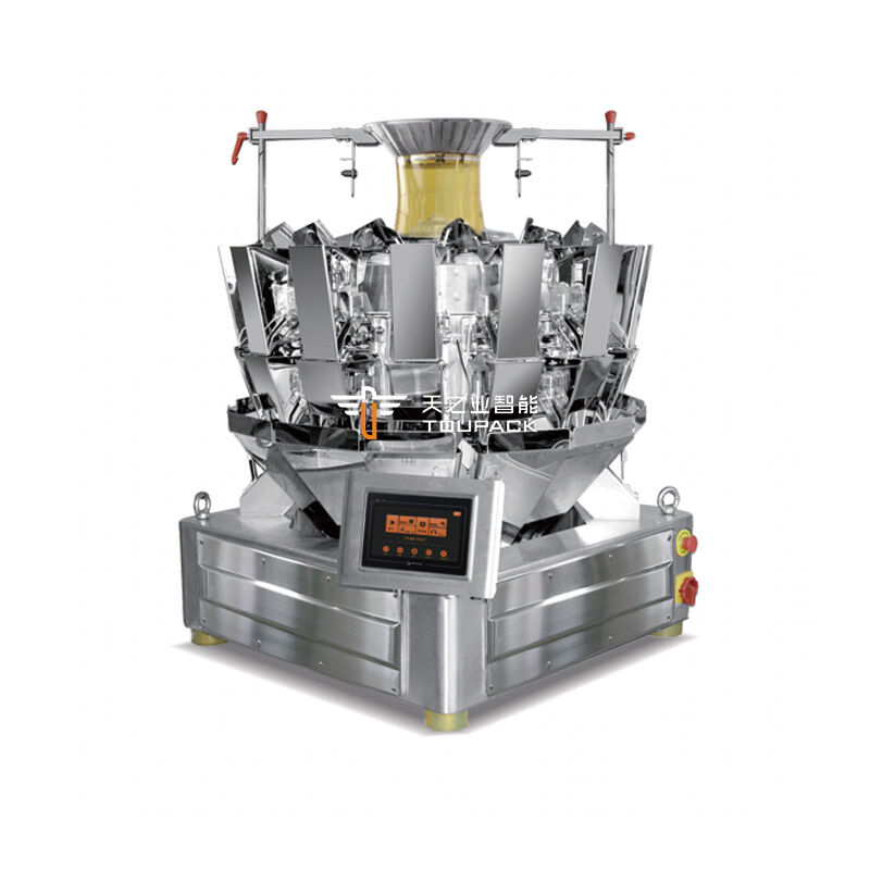 Penimbang Multihead Bunga Presisi Tinggi Mesin Pengisi Segel Bentuk Vertikal (vffs) Rempah-rempah Otomatis Penuh dengan Penimbang Multihead
