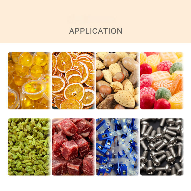 Mesin Pengemas Granul Otomatis Keripik Kentang Semua dalam Satu Lini Produksi Penimbangan dan Pengemasan