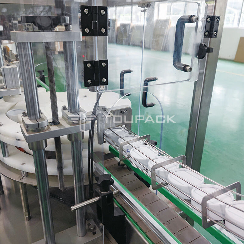 Keakuratan Tinggi Dried plum Granule Botol Plastik Packing Machine Line untuk Candy Popcorn Snack Jar Can Filling Machine