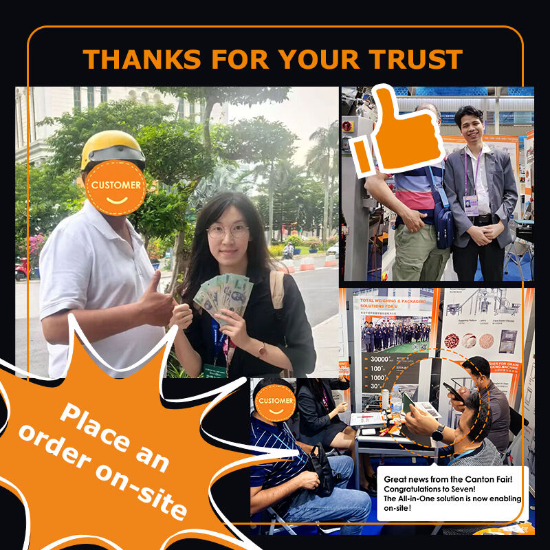 Mesin Pengemasan Makanan Siap Sekrup Penimbang Tray Packing Line Dengan Sekrup Makan Multihead Penimbang