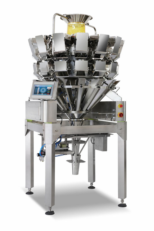 Sistem MCU 1.6L Mesin Pengemas Makanan Ringan Dengan Layar Sentuh Warna 7 ''