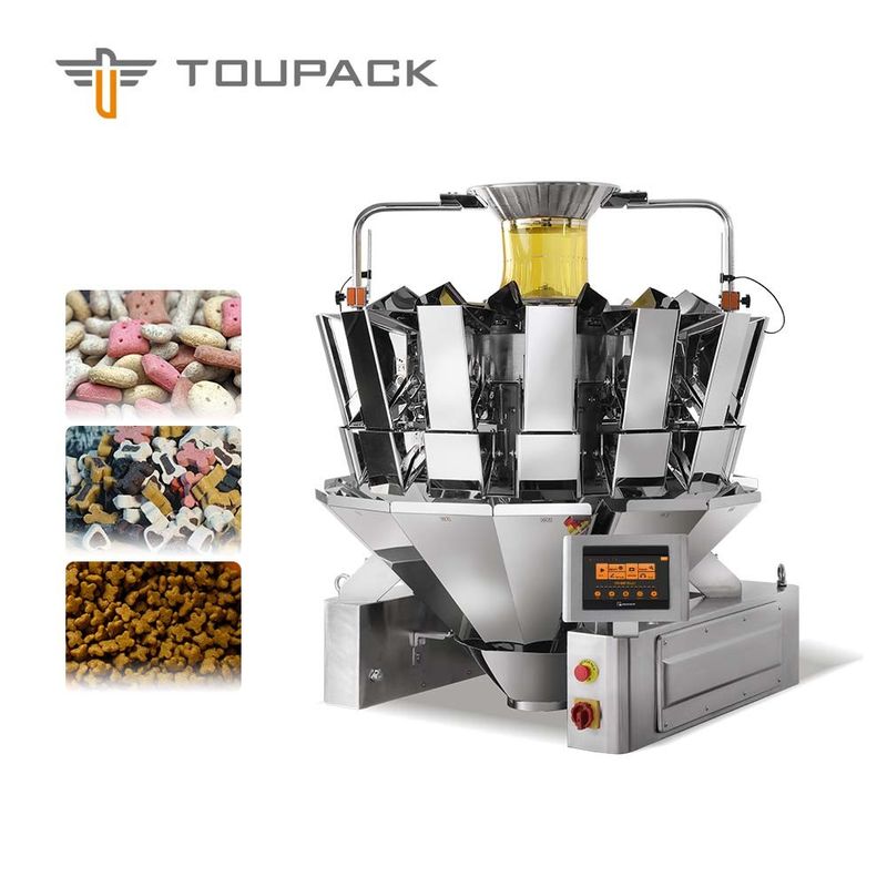 Sistem MCU 1.6L Mesin Pengemas Makanan Ringan Dengan Layar Sentuh Warna 7 ''