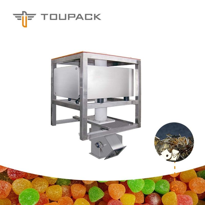 Gravity Free Fall 75mm Tube 3 Ton / H Mesin Detektor Logam Untuk Bubuk Kering