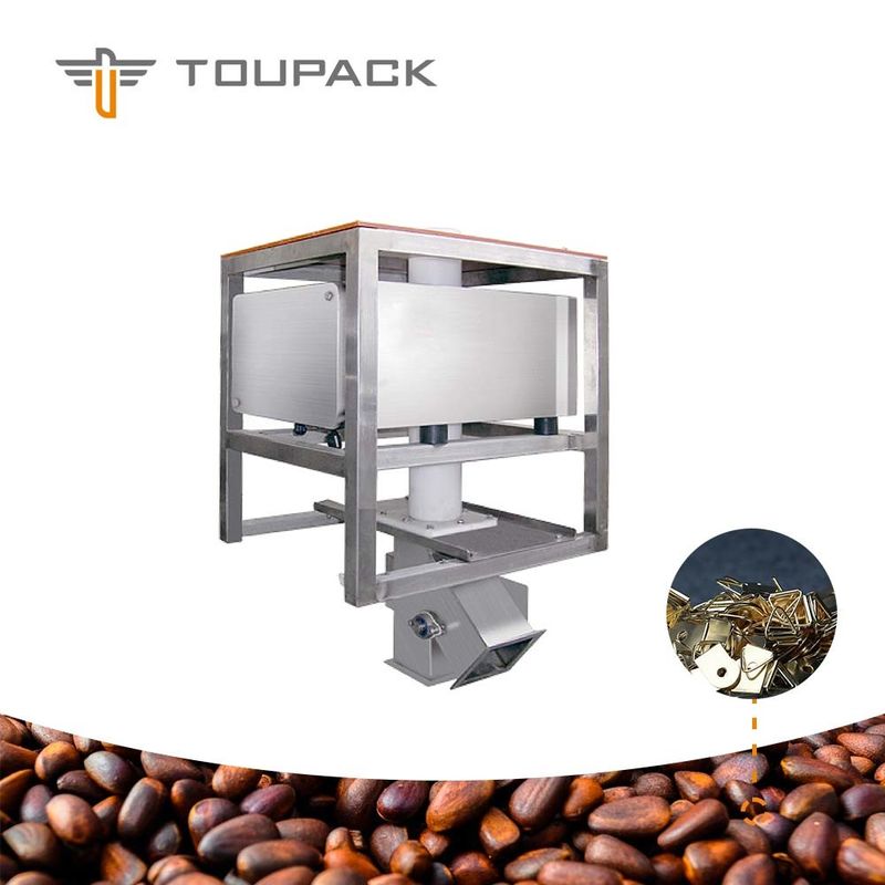 Gravity Free Fall 75mm Tube 3 Ton / H Mesin Detektor Logam Untuk Bubuk Kering