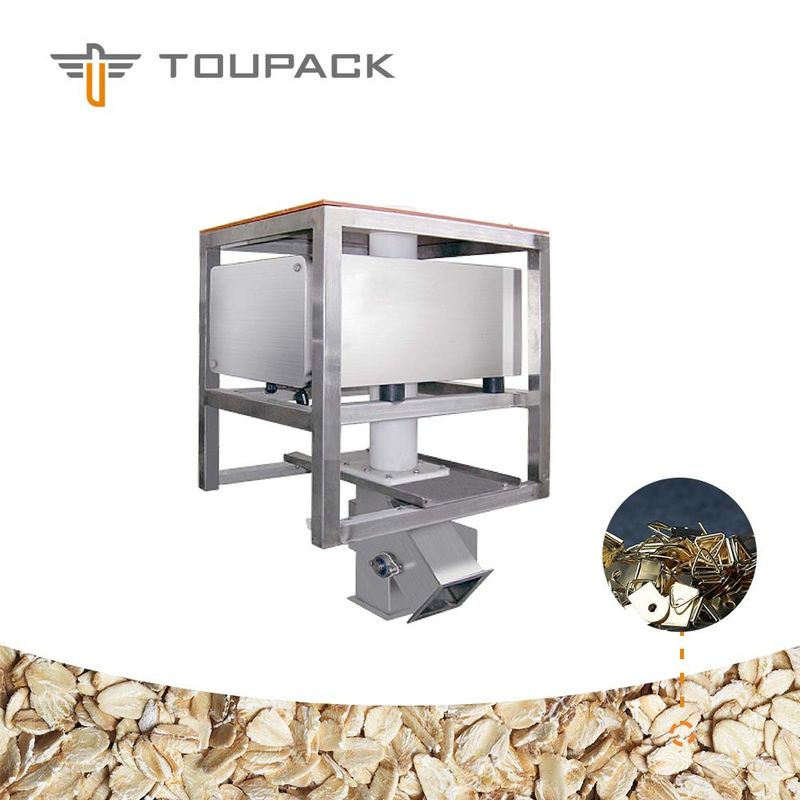 Gravity Free Fall 75mm Tube 3 Ton / H Mesin Detektor Logam Untuk Bubuk Kering