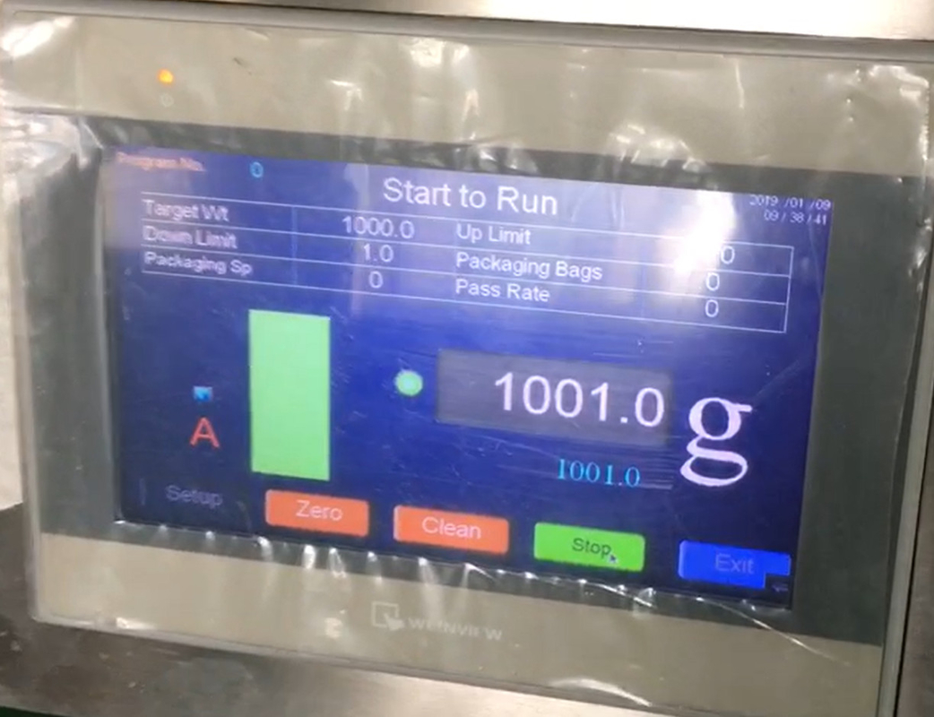 10WPM Auto Weighing Filling Dan Sealing Machine Single Head 3L Linear Weigher Food Grade