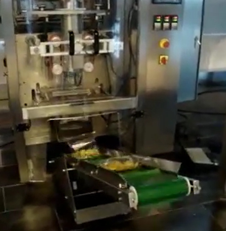 60BPM 10 Head Multihead Weigher Untuk Keripik Makanan Ringan 5L 2.5 L 1.6 L