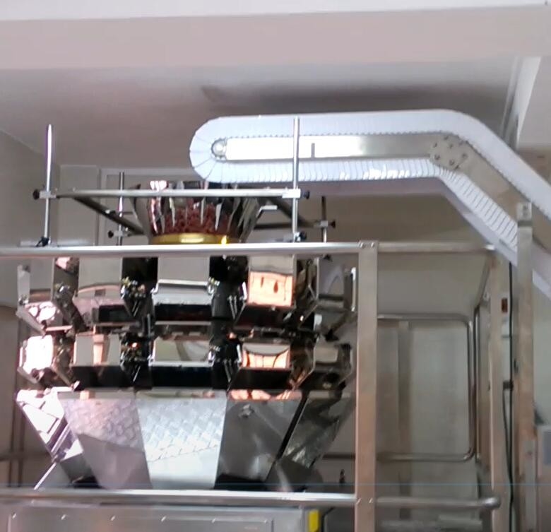 5000g Hopper Multihead Weigher Packing Machine Untuk Industri Pabrik Makanan Gula 60 BPM