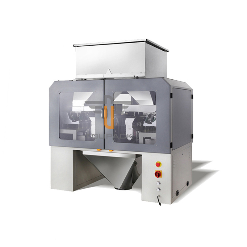 Automatic Four Head Linear Weigher SUS304 35BMP Untuk Menimbang 1000g Produk