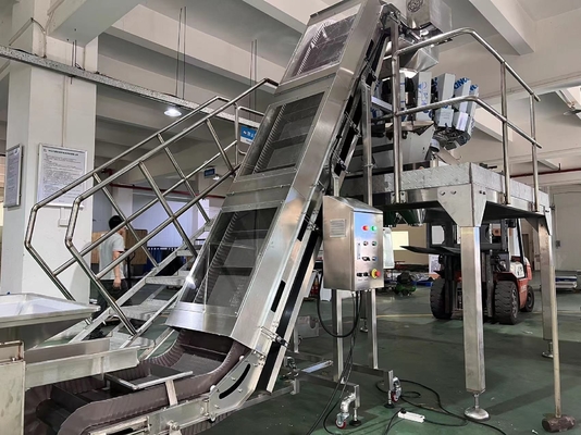 Multi Fungsi Individual Vibration Feeder Incline Conveyor Kapasitas 7 Ton Per Jam