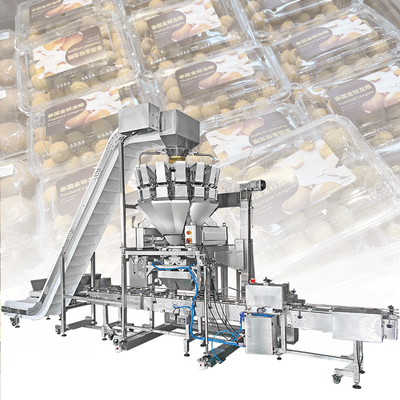 Mesin Pengisi Otomatis Multihead Weigher Tomat Kumquat Mesin Pengisi Wortel Kecil