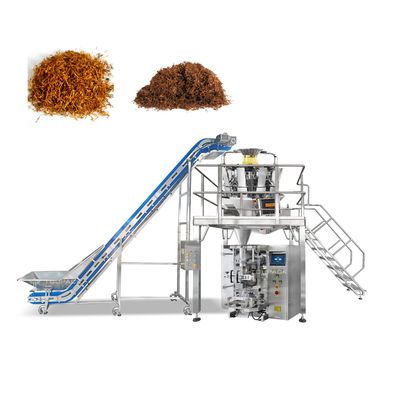 10 Head Plain Plate Hopper Multihead Weigher Combination Scale untuk Produk Filiform