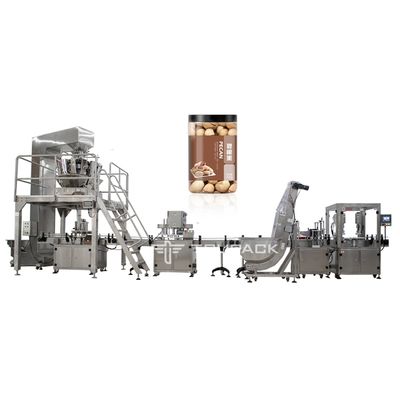 Mesin Pengemas Makanan Ringan Berkecepatan Tinggi 25-30 Kantong / Menit ≤±1% Akurasi