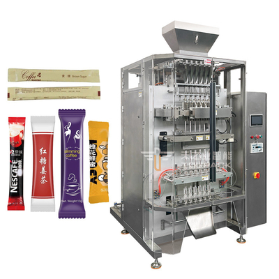 Kopi bubuk gula madu Multi Lane Packing Machine Mesin High Speed Sachet Packing