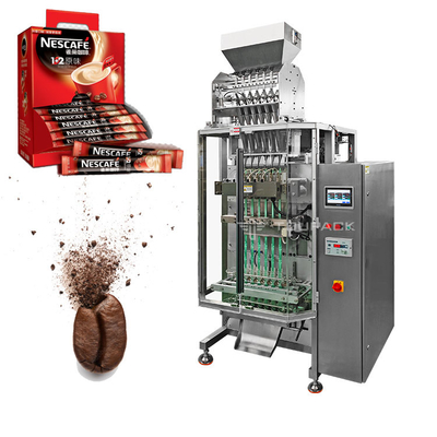 Multi Lane Coffee Powder Packing Machine Sachet Ketchup Stick Mesin Pengemasan Cairan