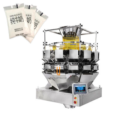 5L Multihead Weigher Packing Machine Sistem Penimbangan Susu Bertas Vertikal Otomatis