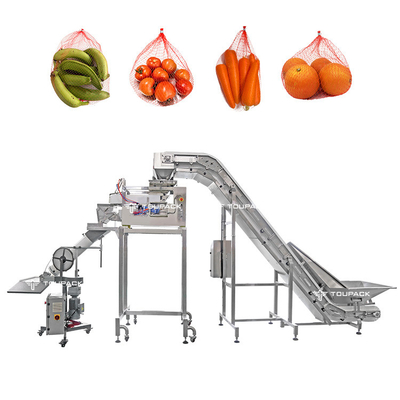 TOUPACK Mesh Bag Fruit Packaging Machine / Semi Automatic Citrus Net Bag Packaging Machine (mesin pengemasan kantong jeruk)