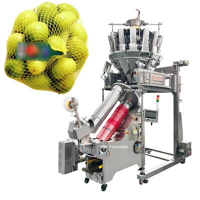 Mesin pemotong kantong jaring bawang putih