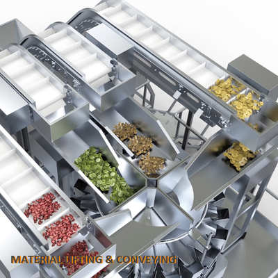 Mesin Pengalengan Kacang Campur Stainless Steel dengan Kontrol PLC