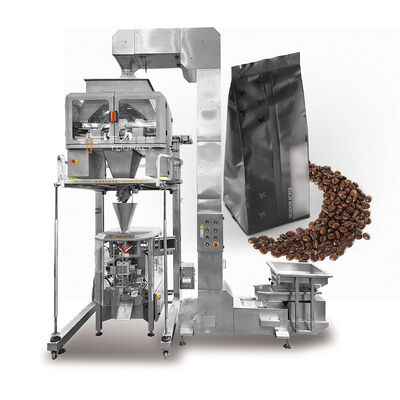 Mesin kemasan vertikal berkapasitas tinggi Snick Sachet Granule Weighing and Filling Machine Mesin pengisian kacang otomatis