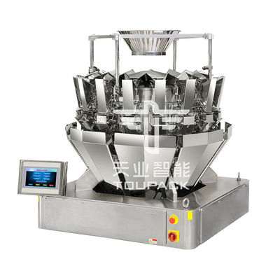 Beratnya Kombinasi Kemasan Rice Beam Multi-Head Packing Weigher Conveyor Machine