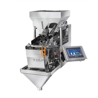 Persetujuan CE 8.0L Linear Weigher Packing Machine 7 '' Layar Sentuh Warna