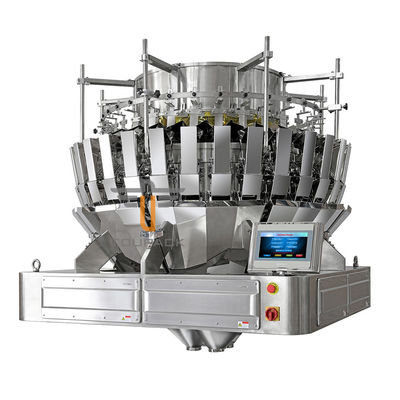 Mesin Pengemas Kacang Stainless Steel 304 2.5L 120WPM 32 Kepala Head