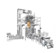 120 WPM 10 Head 0.8L Mesin Pengemasan Perangkat Keras Untuk Granluar