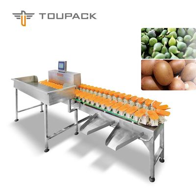 TOUPACK 300Kali/Min Sistem Sortasi Konveyor Baja Tahan Karat