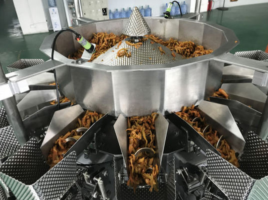 Sertifikasi ISO 1.6L Pickle Packaging Machine Full Automatic