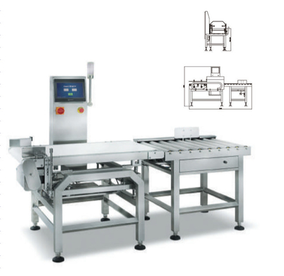 50 WPM Multihead Weigher Packing Machine Sistem Checkweigher SUS304